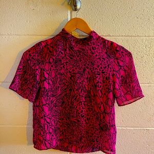 Pink Leopard Shirt